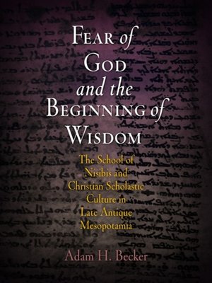 cover image of Fear of God and the Beginning of Wisdom